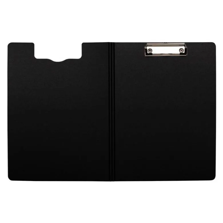 CARPETA Q-CONNECT MINICLIP SUPERIOR DIN A4 PLASTICO 50% RECICLADO AZUL GROSOR 2,1 MM