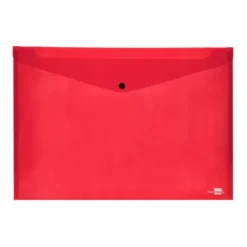 Carpeta sobre Liderpapel con broche polipropileno 180 micras DIN A3 50 hojas color rojo