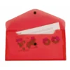 Carpeta sobre Liderpapel broche polipropileno sobre americano 260x140 mm 50 hojas color rojo