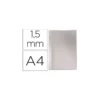 Carpeta termica GBC Pvc y cartulina color blanco 1,5 mm pack 100 unidades
