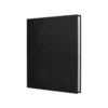 Carpeta 4 anillas carton forrado Liderpapel Paper Coat lomo 40 mm negro