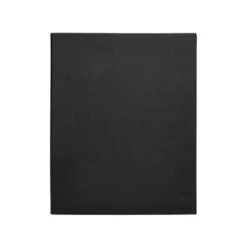 Carpeta 4 anillas carton forrado Liderpapel Paper Coat lomo 40 mm negro