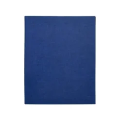 Carpeta 4 anillas carton forrado mixtas Liderpapel Paper Coat lomo 40 mm azul
