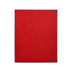 Carpeta 4 anillas carton forrado Liderpapel Paper Coat lomo 40 mm rojo