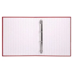 Carpeta 4 anillas carton forrado Liderpapel Paper Coat lomo 60 mm rojo