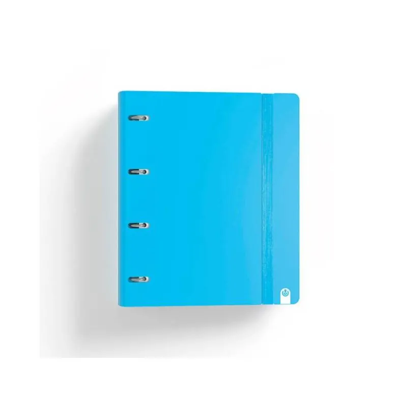 CARPETA 4 ANILLAS DE 35 MM CARCHIVO DIN A4 POLIPROPILENO CON RECAMBIO SOFT FOAM STYLE