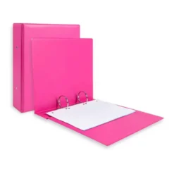 Carpeta 2 Anillas Liderpapel A5 Color Fucsia 40 mm