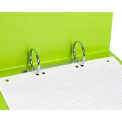 Carpeta 2 Anillas Liderpapel A5 Color Verde 40 mm