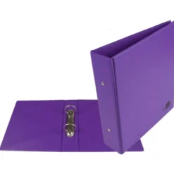 Carpeta 2 Anillas Liderpapel A5 Color Violeta 40 mm