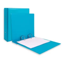 Carpeta 2 Anillas Liderpapel A5 Color Azul 40 mm