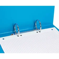 Carpeta 2 Anillas Liderpapel A5 Color Azul 40 mm