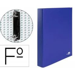 Carpeta 2anillas 25mm Folio marca Liderpapel Azul