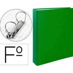Carpeta 2anillas 40mm Folio marca Liderpapel Verde