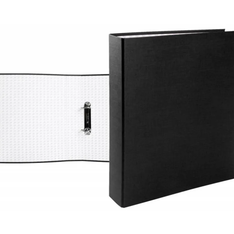 Carpeta 2anillas 40mm Folio marca Liderpapel Negro