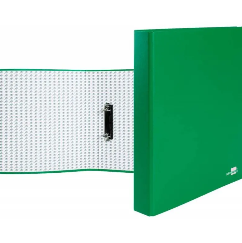 Carpeta 2anillas 25mm Folio marca Liderpapel Verde