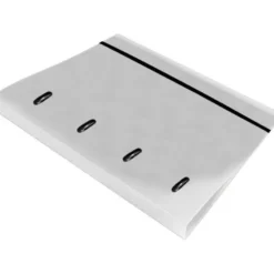 CARPETA 4 ANILLAS 25 MM LIDERPAPEL DIN A4 COLOR TRANSLUCIDO POLIPROPILENO