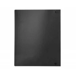 CARPETA 4 ANILLAS 40 MM LIDERPAPEL DIN A4 COLOR NEGRO POLIPROPILENO