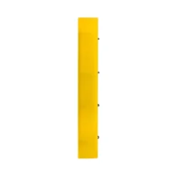 CARPETA 4 ANILLAS 25 MM LIDERPAPEL DIN A4 COLOR AMARILLO POLIPROPILENO