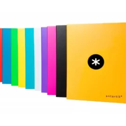 Carpeta Antartik A4 4 anillas 40 mm de Carton forrado Colores surtidos