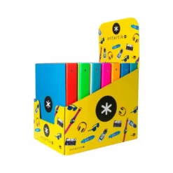 Carpeta Antartik A4 4 anillas 40 mm de Carton forrado Colores surtidos