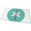 Carpeta Antartik 4 anillas DIN A4 Carton forrado Color Menta