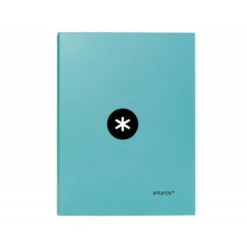 Carpeta Antartik 4 anillas DIN A4 Carton forrado Color Menta
