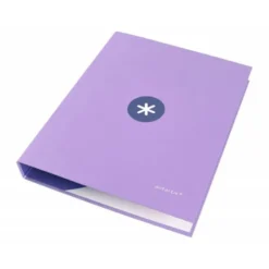 Carpeta Antartik 4 anillas DIN A4 Carton forrado Color Lila