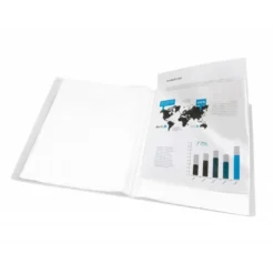 Carpeta Beautone escaparate de 40 fundas fijas Din a4 transparente