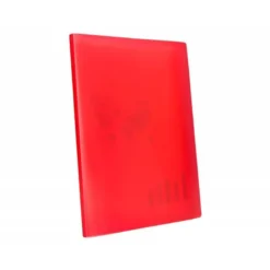 Carpeta Beautone escaparate de 60 fundas fijas Din A4 color rojo