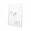 Carpeta Beautone escaparate transparente con 10 fundas fijas Din a4