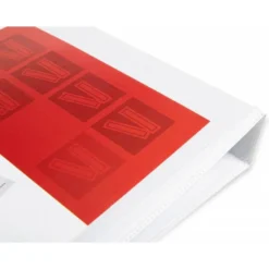 CARPETA CANGURO 2 ANILLAS MIXTAS 40MM LIDERPAPEL A4 PLASTICO COLOR BLANCO
