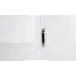 Carpeta canguro de 2 anillas Liderpapel Din A4 blanca