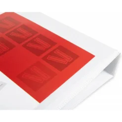Carpeta canguro plastico Liderpapel Din A4 4 anillas lomo 40 mm