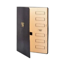 Carpeta clasificadora de carton compacto Saro 275 x 360 mm Negro modelo 30