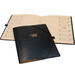 Carpeta clasificadora de carton compacto Saro 275 x 360 mm Negro modelo 30
