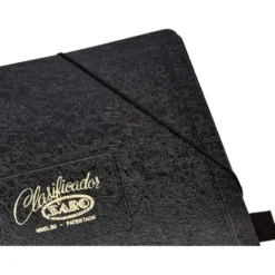 Carpeta clasificadora de carton compacto Saro 275 x 360 mm Negro modelo 30