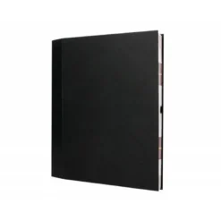 Carpeta clasificadora folio carton Liderpapel negro