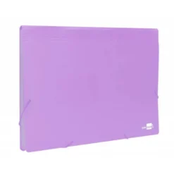 Carpeta clasificadora fuelle Liderpapel DIN A4 poliporpileno 13 departamentos color violeta