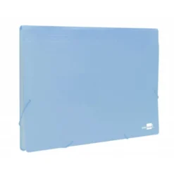 Carpeta clasificadora fuelle Liderpapel DIN A4 poliporpileno 13 departamentos color azul