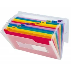 Carpeta clasificadora gomas polipropileno Beautone Din A4
