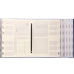 Carpeta clasificadora Paper Coat Liderpapel azul