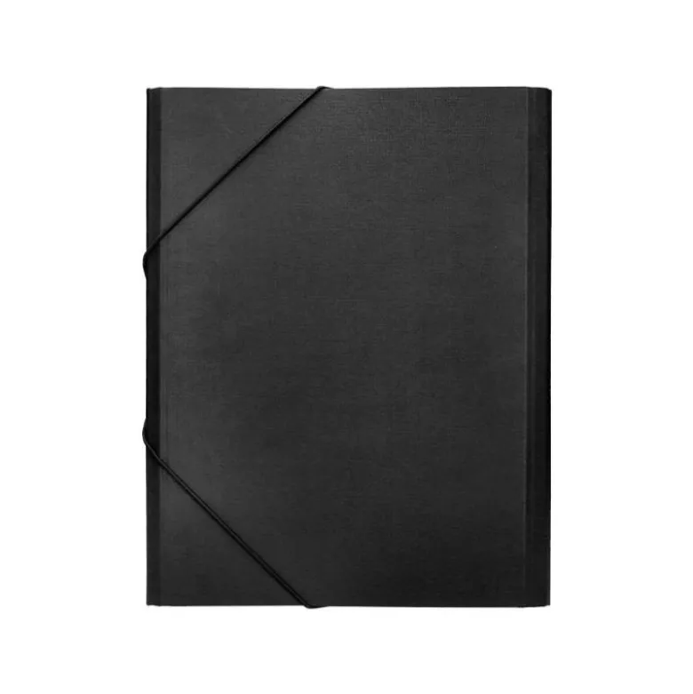 Carpeta clasificadora Paper Coat Liderpapel folio negro