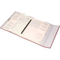 Carpeta clasificadora Paper Coat Liderpapel folio rojo