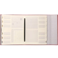 Carpeta clasificadora Paper Coat Liderpapel folio rojo
