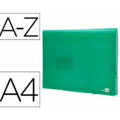 Carpeta clasificadora polipropileno Beautone Din A4 Verde