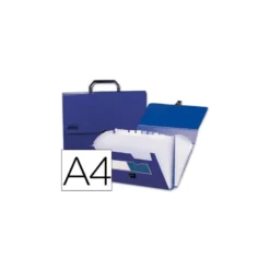 Carpeta clasificadora polipropileno con asa Beautone Din A4