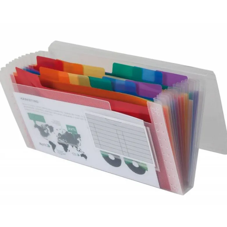 Carpeta clasificadora polipropileno Beautone 260 x 140 mm