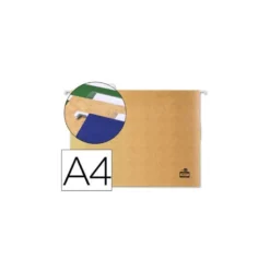 CARPETA COLGANTE LIDERPAPEL A4 KRAFT