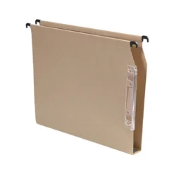 Carpeta colgante marca Gio A4 visor lateral kraft