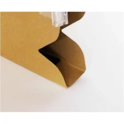 Carpeta colgante marca Gio A4 visor lateral kraft